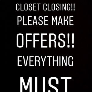 All items negotiable